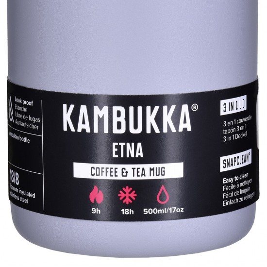 Kambukka Etna Uncertain Grey - thermal mug, 500 ml