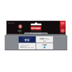 Activejet AH-913CR ink (replacement for HP 913 F6T77AE; Premium; 45 ml; cyan)