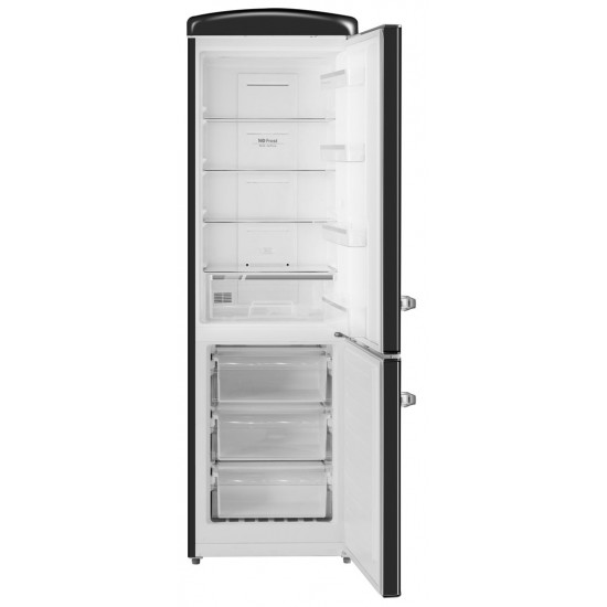 REFRIGERATOR MPM-375-FR-53 FULL NO FROST RETRO BLACK