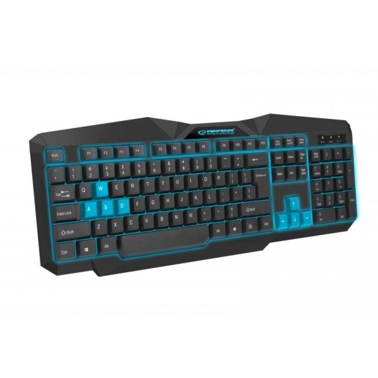 Esperanza EGK201B keyboard USB Black