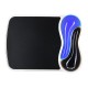 Kensington Duo Gel Mouse Pad with Integrated Wrist Support - Blue/Smoke