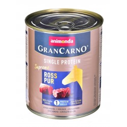 ANIMONDA GranCarno Single Protein flavor: horse meat - 800g can