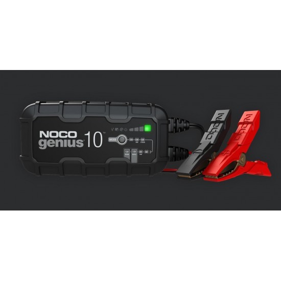 NOCO GENIUS10 EU 10A Battery charger for 6V/12V batteries with maintenance and desulphurisation function