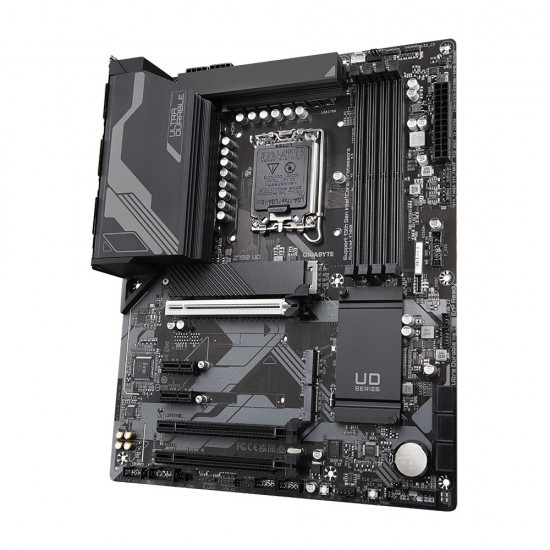 Gigabyte Z790 UD Motherboard - Supports Intel Core 14th CPUs, 16*+1+１ Phases Digital VRM, up to 7600MHz DDR5, 3xPCIe 4.0 M.2, 2.5GbE LAN , USB 3.2 Gen 2