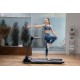 Electric treadmill, home OVICX Q2S PLUS bluetooth&app, 1-14km (black)