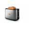 Philips Viva Collection HD2650/90 toaster 2 slice(s) 950 W Black, Stainless steel