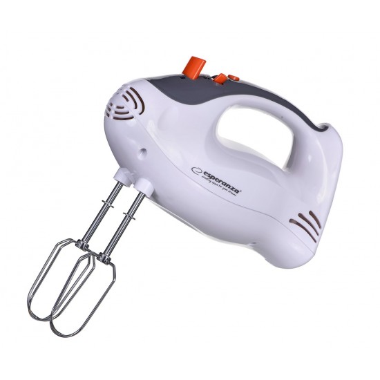 Esperanza EKM009 Hand mixer Gray, White 250 W