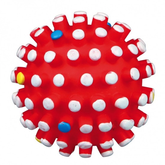 TRIXIE vinyl ball with thick spike 10 cm 3429