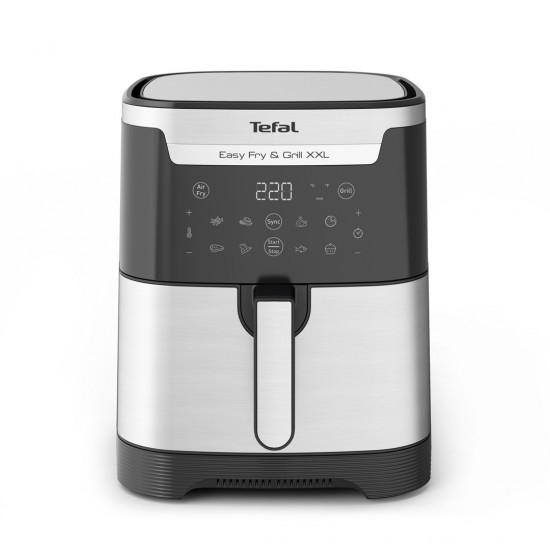 TEFAL Easy Fry & Grill EY801D 6.5 L Stand-alone 1650 W Hot air fryer Stainless steel