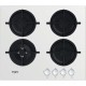 Whirlpool AKT 625/WH hob White Built-in Gas 4 zone(s)