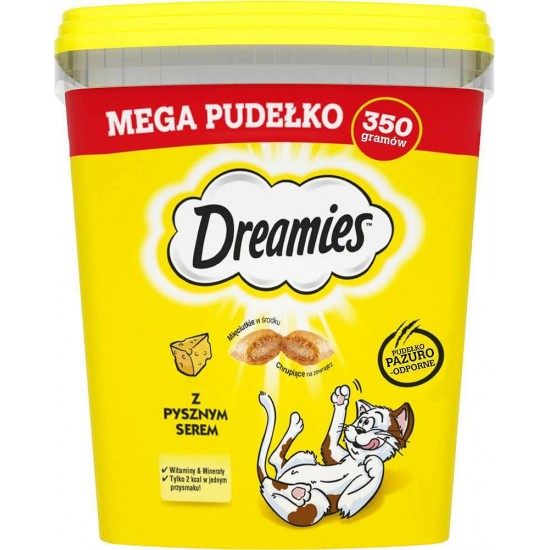 DREAMIES with delicious cheese - cat treats - 350g