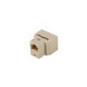 Lanberg AD-RJ45-2RJ45-OU network splitter Beige