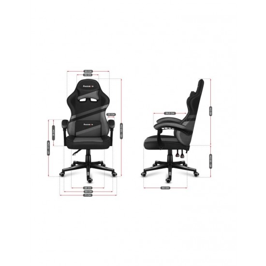 Gaming chair - Huzaro Force 4.4 Grey Mesh