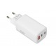 iBOX C-65 White, GaN 65W universal charger