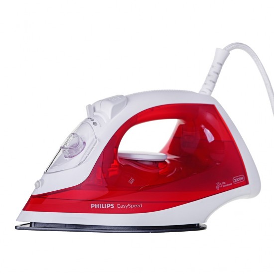 Philips EasySpeed GC1742/40 iron Dry & Steam iron Non-stick soleplate 2000 W Red, White