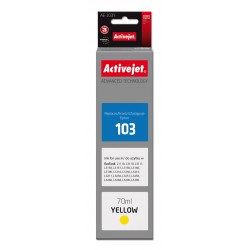 Activejet AE-103Y ink (replacement Epson 103 C13T00S44A; Supreme; 70 ml; yellow)