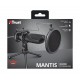 Trust GXT 232 Mantis Black PC microphone