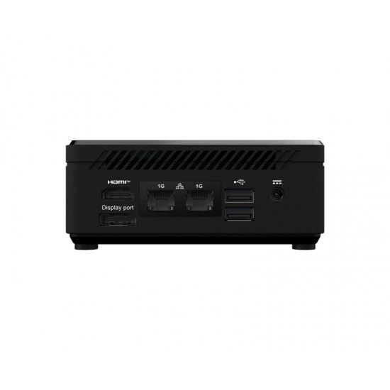 MSI Cubi ADL-002EU N100 mini PC Intel Celeron N 4 GB DDR4-SDRAM 128 GB SSD Windows 11 Pro Workstation Black