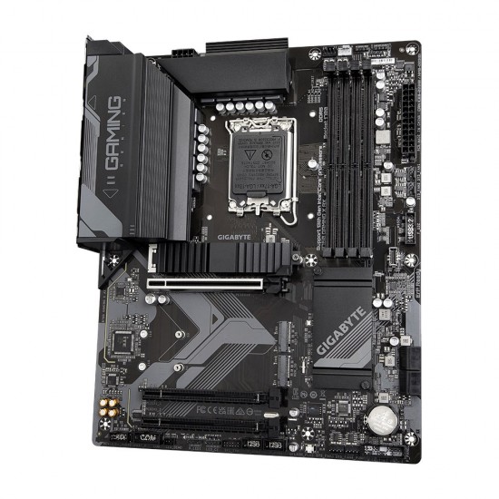 Gigabyte B760 GAMING X AX Motherboard - Supports Intel Core 14th Gen CPUs, 8+1+1 Phases Digital VRM, up to 7600MHz DDR5 (OC), 3xPCIe 4.0 M.2, Wi-Fi 6E, 2.5GbE LAN, USB 3.2 Gen 2