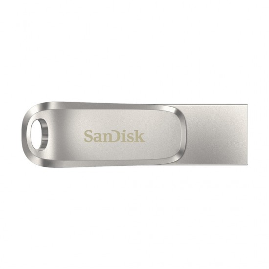 SanDisk Ultra Dual Drive Luxe USB flash drive 256 GB USB Type-A / USB Type-C 3.2 Gen 1 (3.1 Gen 1) Stainless steel