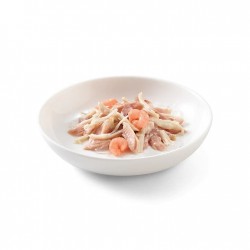 SCHESIR in jelly Tuna and chicken with shrimps - wet cat food - 50 g