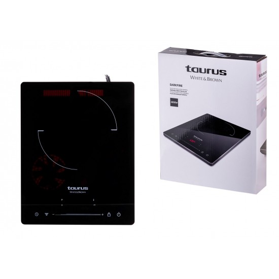 Taurus Darkfire Black Countertop 29 cm Zone induction hob 1 zone(s)