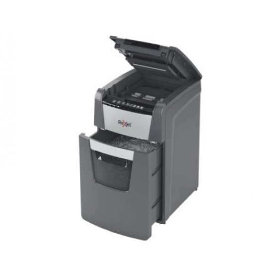 Rexel AutoFeed+ 150X automatic shredder, P-4, cuts confetti cut (4x28mm), 150 sheets, 44 litre bin