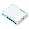 Mikrotik RB750GR3 wired router Gigabit Ethernet Turquoise, White