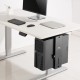 Maclean MC-885 B Under Desk Computer Holder Black Adjustable Max. 10kg.