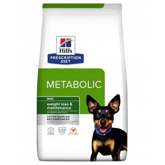 HILL'S PRESCRIPTION DIET Canine Metabolic Mini Dry dog food Chicken 1 kg