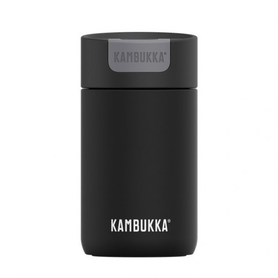 Kambukka Olympus 300ml Jet Black thermal mug