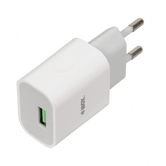 iBOX C-41 universal charger with micro USB cable, white