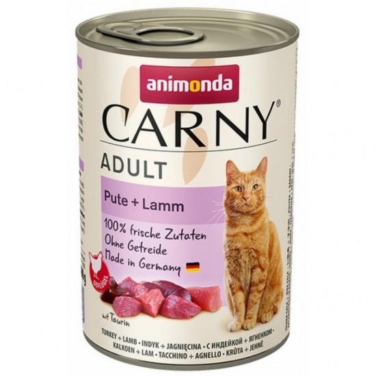 ANIMONDA Cat Carny Adult Turkey with lamb - wet cat food - 400 g