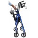 Lightweight aluminium folding walker ALUBEST