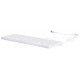 Activejet K-3066SW USB Wired Keyboard, White