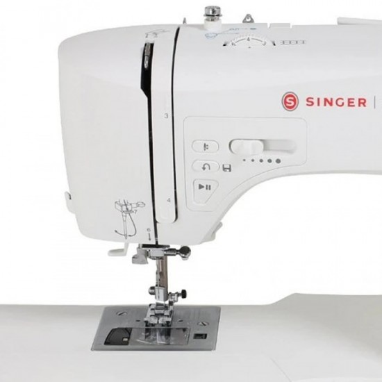 Singer 7640 sewing machine, electric current, white