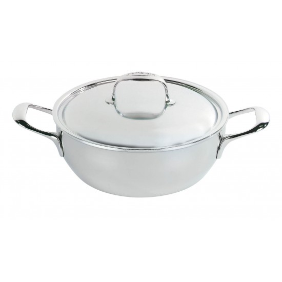 Deep frying pan with 2 handles DEMEYERE Atlantis 7 28 cm