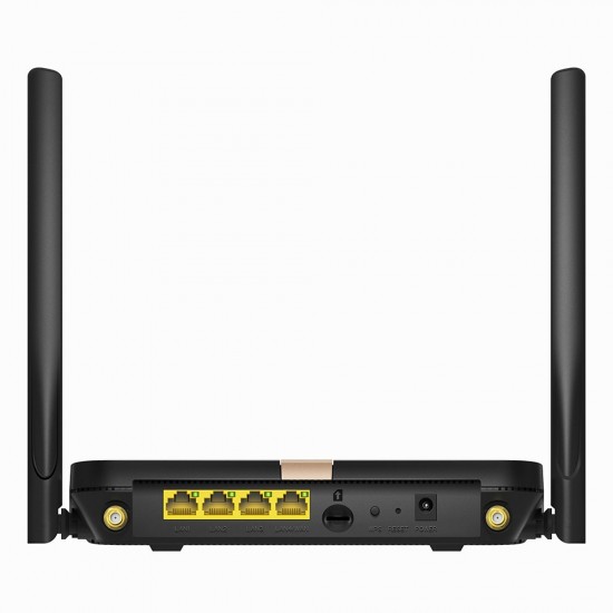 Cudy LT500D wireless router Fast Ethernet Dual-band (2.4 GHz / 5 GHz) 4G Black