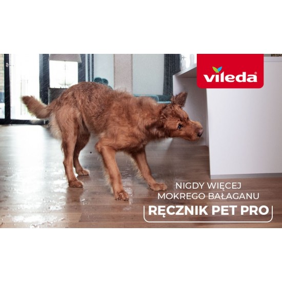 Vileda PET PRO L microfibre pet towel