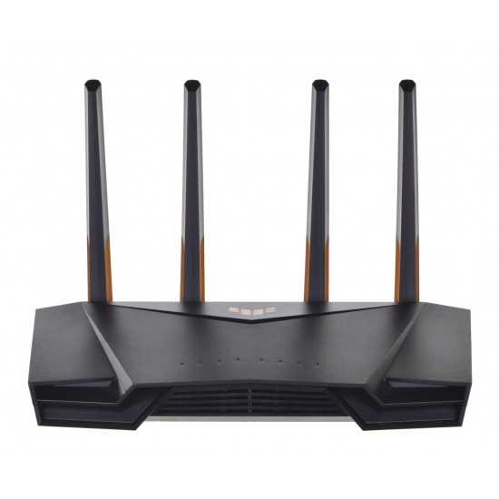 ASUS TUF Gaming AX3000 V2 wireless router Gigabit Ethernet Dual-band (2.4 GHz / 5 GHz) Black, Orange