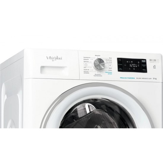 Freestanding washing machine Whirlpool FFB 9258 SV EN 9 kg, 1200 rpm, white