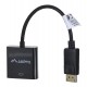 Lanberg AD-0007-BK video cable adapter 0.1 m DisplayPort DVI-D Black