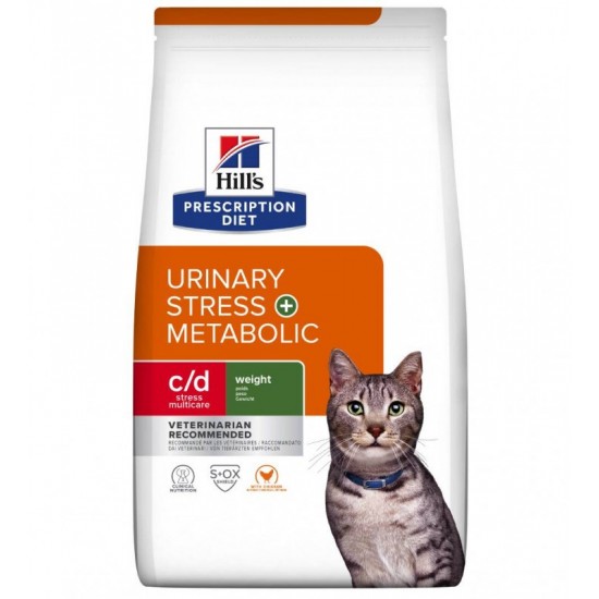 HILL'S PD Feline Urinary Stress + Metabolic c/d - Dry cat food - 1,5 kg