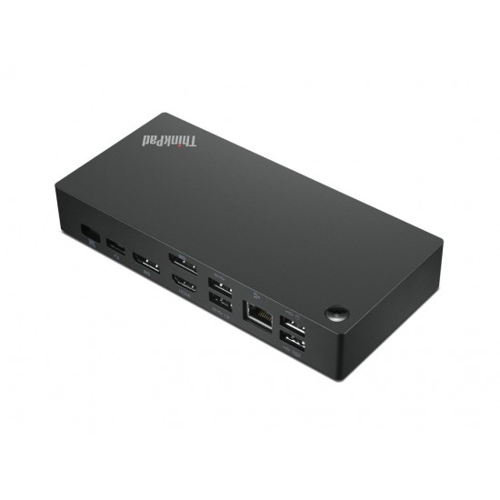 Lenovo 40AY0090EU notebook dock/port replicator Wired USB 3.2 Gen 1 (3.1 Gen 1) Type-C Black