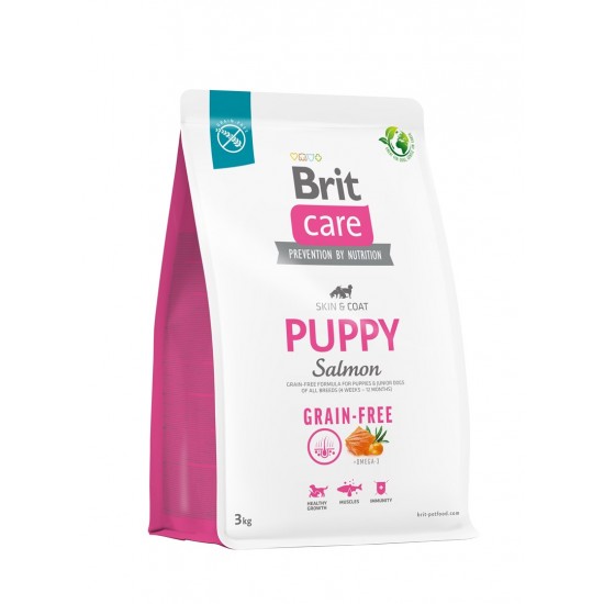 BRIT Care Puppy Salmon - dry dog food - 3 kg