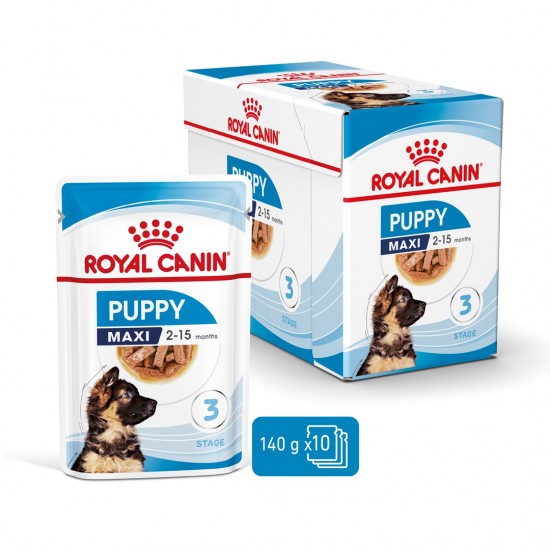 Royal Canin Maxi Puppy 10x140g