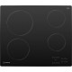 Indesit AAR 160 C Black Built-in 58 cm Ceramic 4 zone(s)