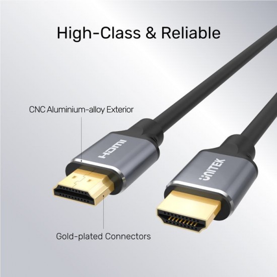 UNITEK C140W HDMI cable 5 m HDMI Type A (Standard) Black