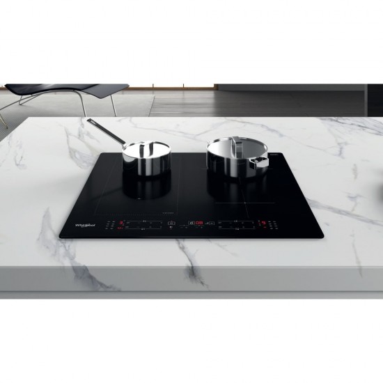 Whirlpool WL B3360 NE Black Built-in 59 cm Zone induction hob 4 zone(s)