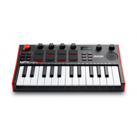 AKAI MPK Mini Play MK3 Control keyboard Pad controller MIDI USB Black, Red